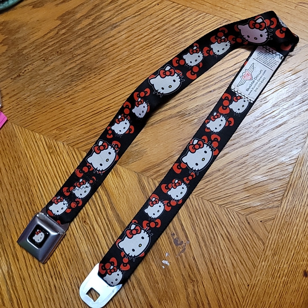 hello kitty seat belt belt